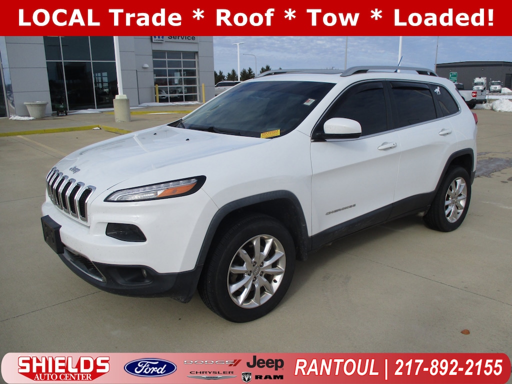 Used 2015 Jeep Cherokee Limited 4x4 SUV