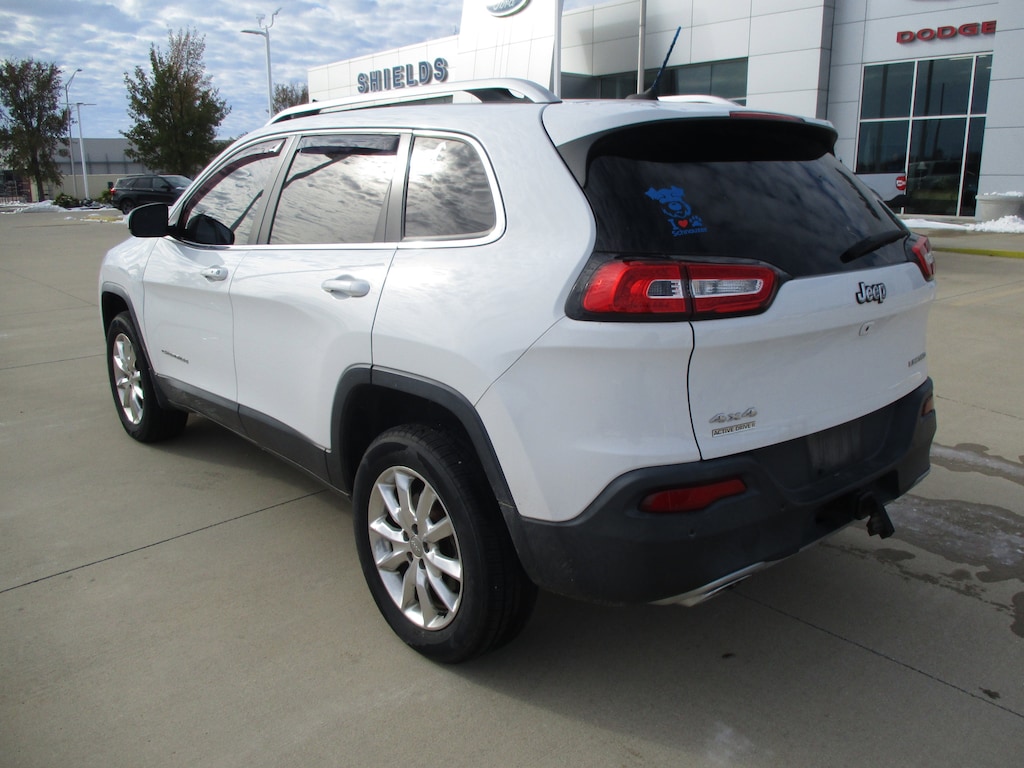 Used 2015 Jeep Cherokee Limited 4x4 SUV