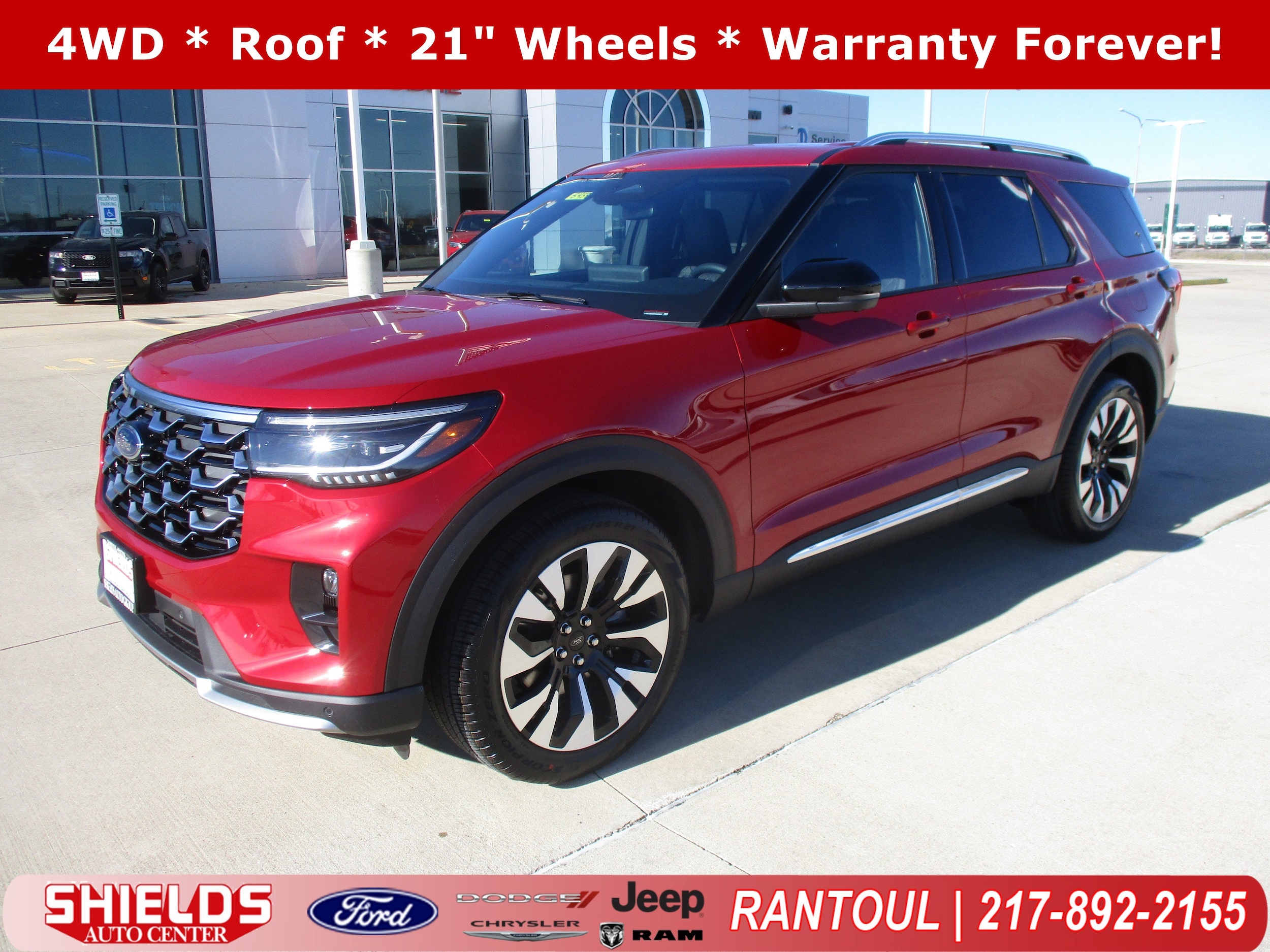 2026 Ford Explorer Platinum's photo