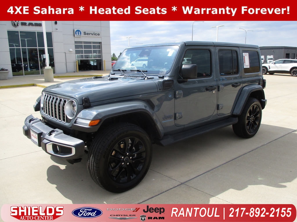 Used 2025 Jeep Wrangler 4xe Sahara SUV