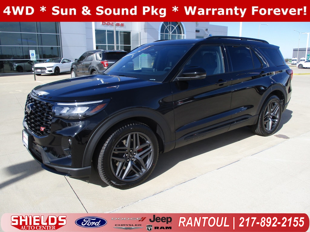 New 2025 Ford Explorer ST SUV