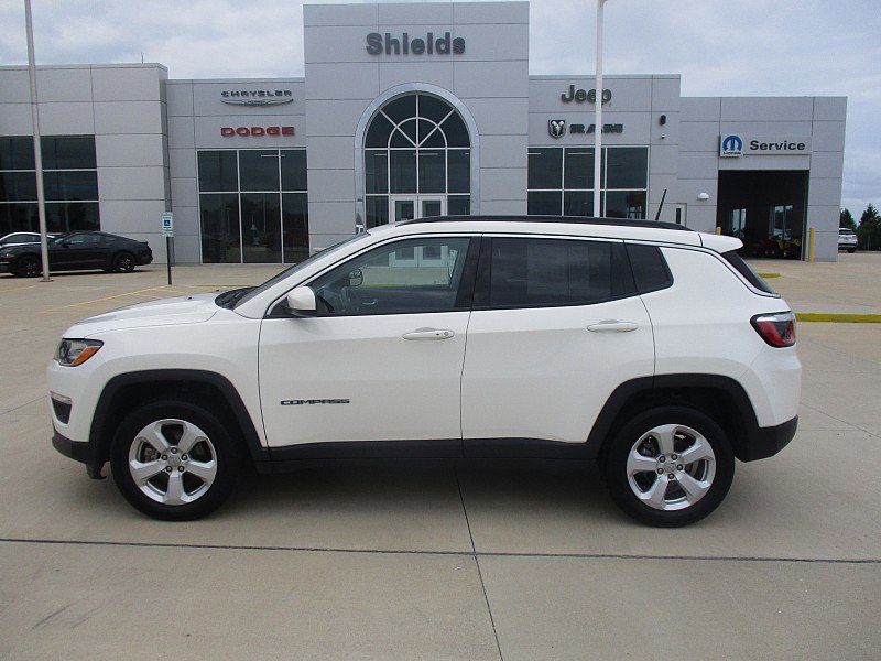 Used 2018 Jeep Compass Latitude with VIN 3C4NJDBBXJT482263 for sale in Rantoul, IL