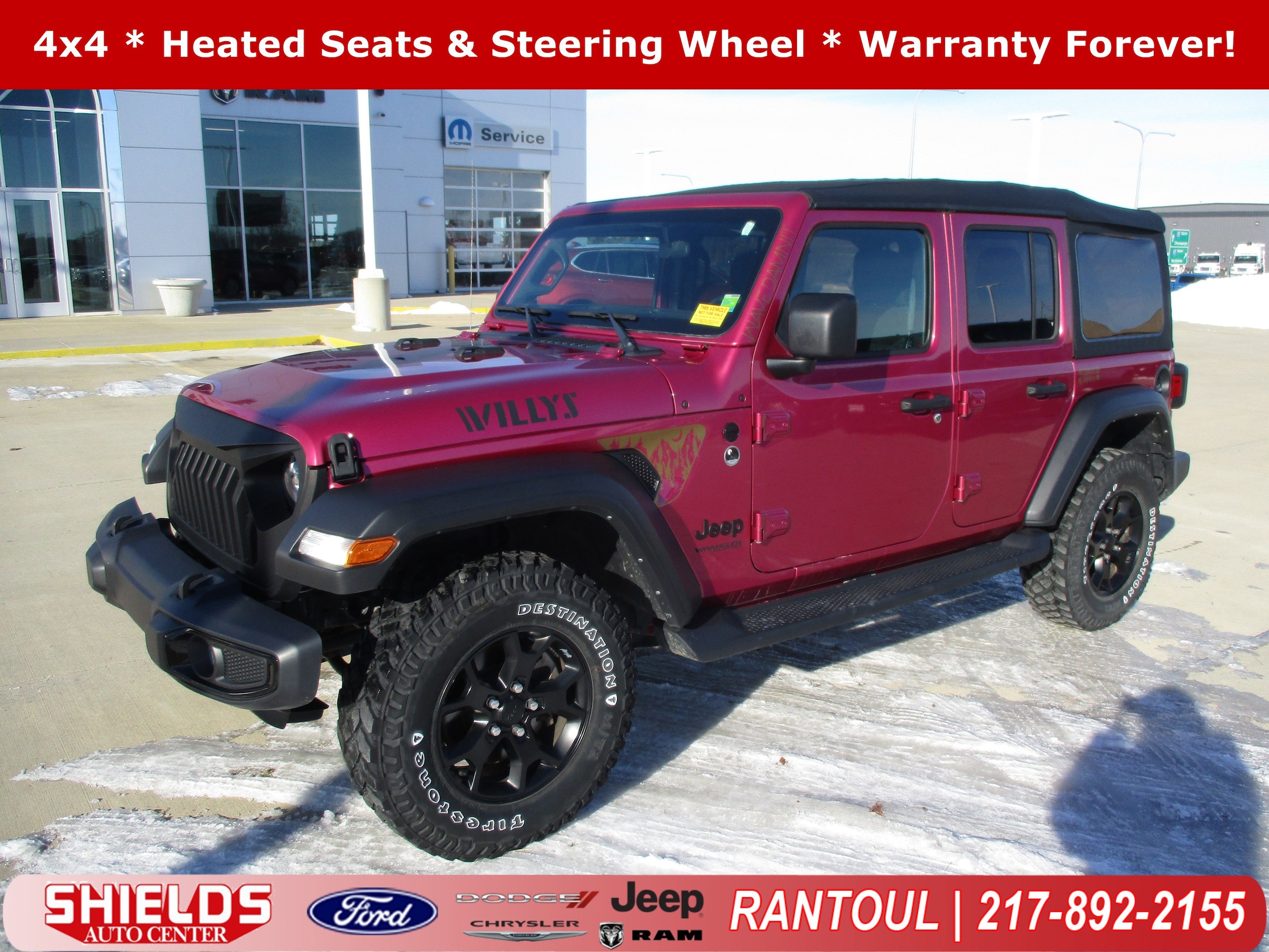 2022 Jeep Wrangler Unlimited Willys's photo