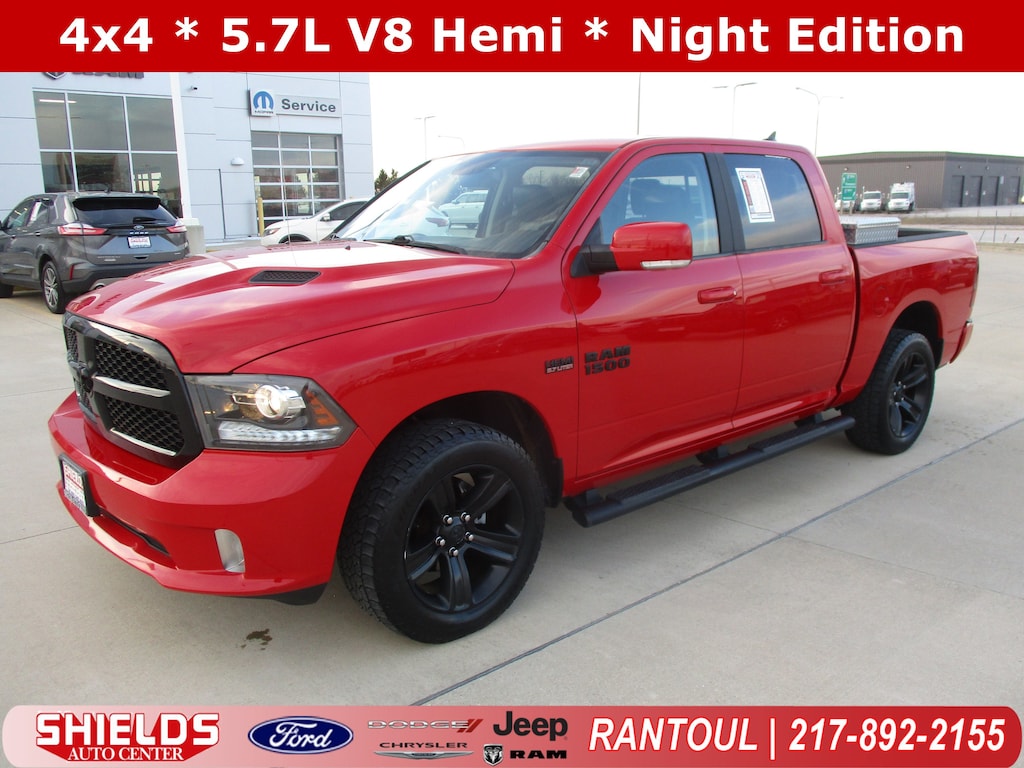 Used 2017 Ram 1500 Night Truck Crew Cab