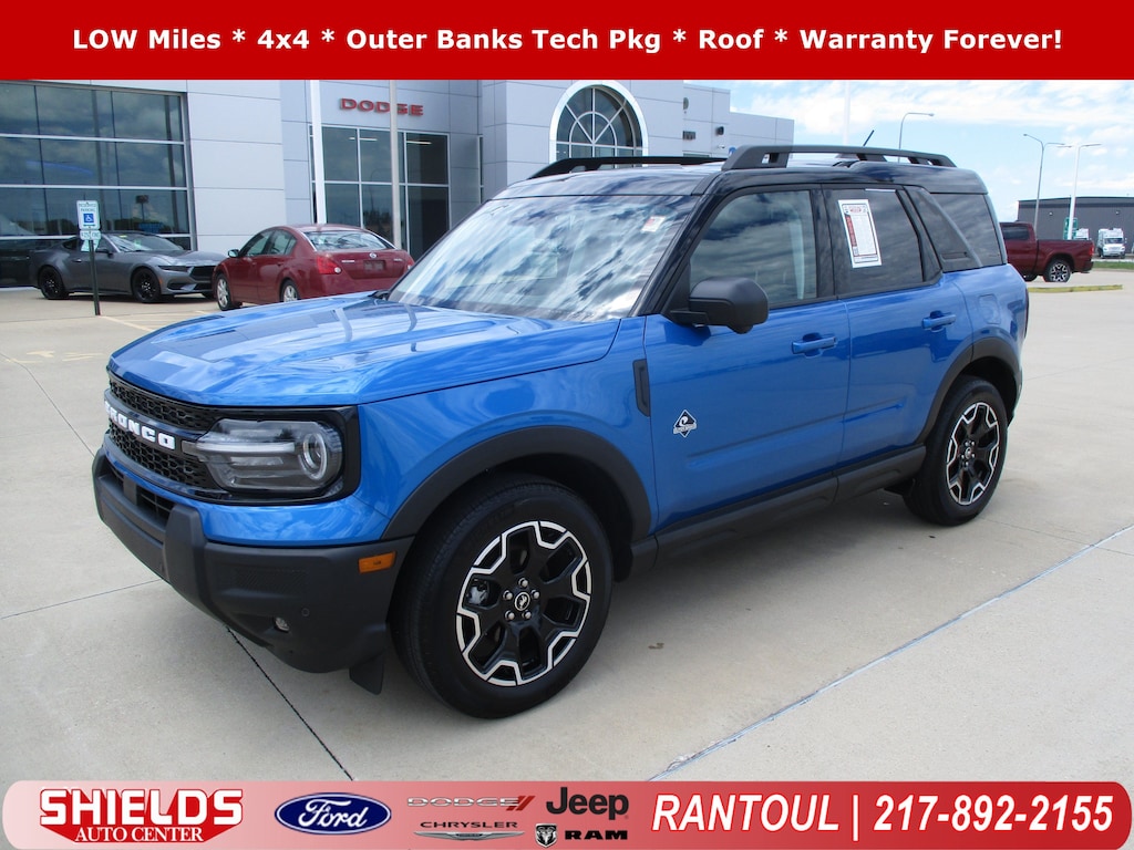 Used 2025 Ford Bronco Sport Outer Banks SUV