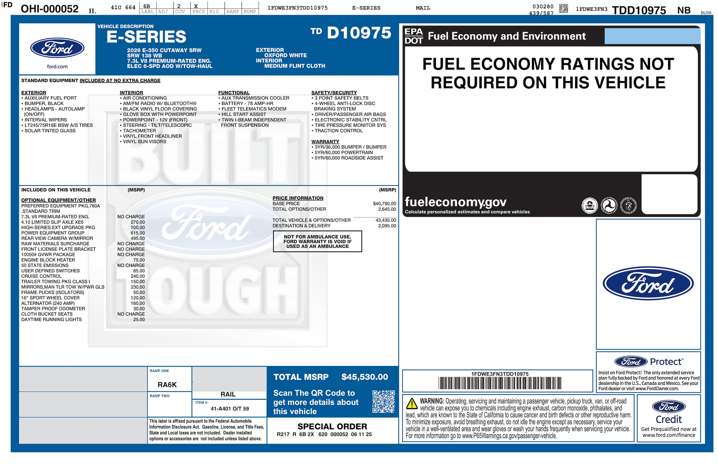 2026 Ford E-Series Cutaway Base - Photo 28