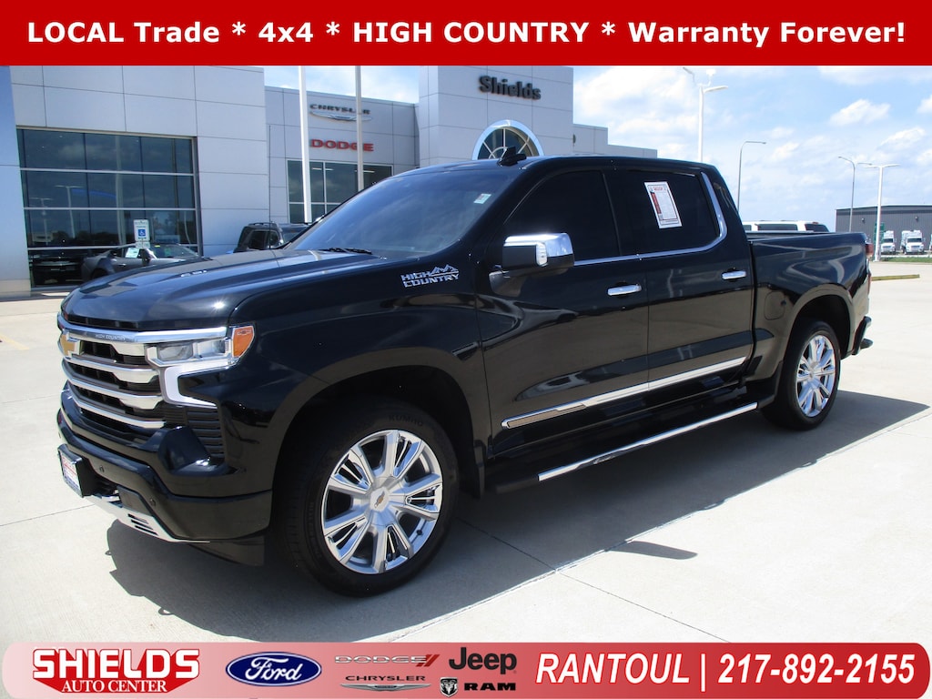 Used 2022 Chevrolet Silverado 1500 High Country Truck Crew Cab