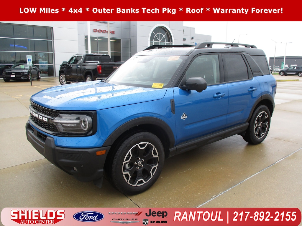 Used 2025 Ford Bronco Sport Outer Banks SUV