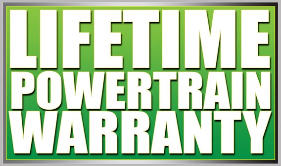 Lifetime Powertrain Warranty