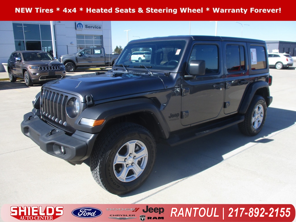 Used 2022 Jeep Wrangler Unlimited Sport SUV