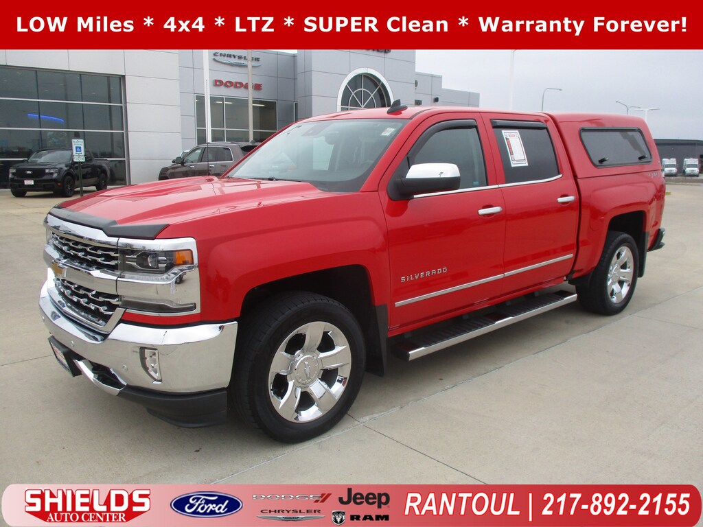 Used 2018 Chevrolet Silverado 1500 LTZ w/1LZ Truck Crew Cab