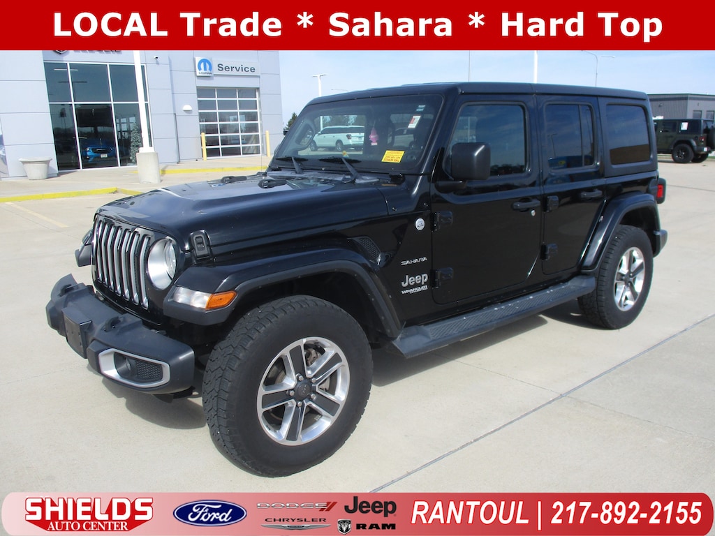 Used 2018 Jeep Wrangler Unlimited Sahara 4x4 SUV