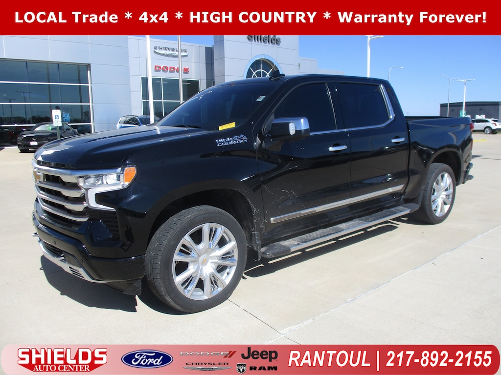 Used 2022 Chevrolet Silverado 1500 High Country Truck Crew Cab