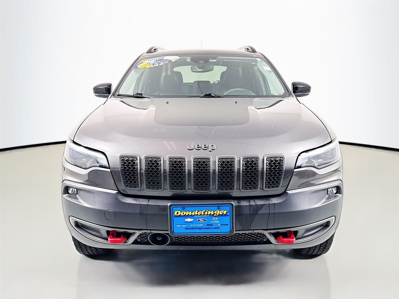 Used 2022 Jeep Cherokee Trailhawk with VIN 1C4PJMBX0ND527890 for sale in Cohasset, Minnesota