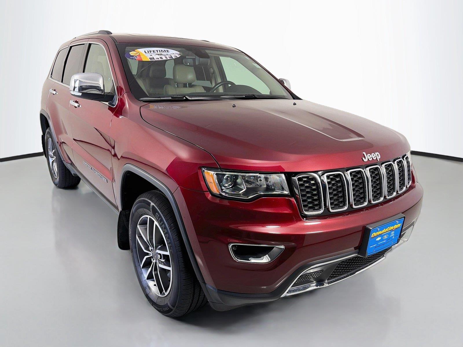 Certified 2021 Jeep Grand Cherokee Limited with VIN 1C4RJFBG4MC647622 for sale in Cohasset, Minnesota