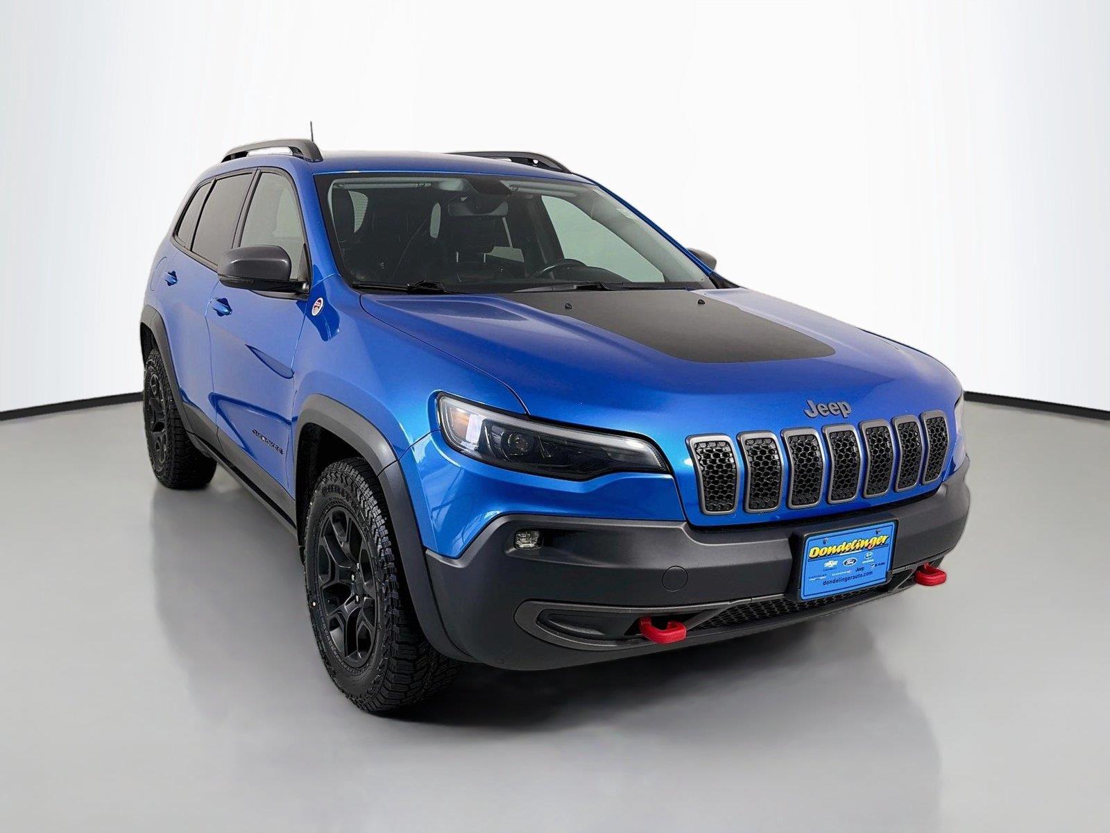 Used 2019 Jeep Cherokee Trailhawk with VIN 1C4PJMBX2KD289665 for sale in Cohasset, Minnesota