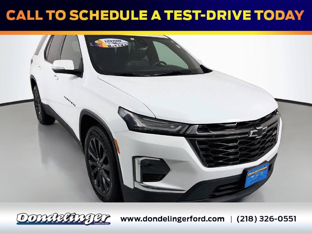 Used 2023 Chevrolet Traverse RS with VIN 1GNEVJKW6PJ202707 for sale in Cohasset, Minnesota