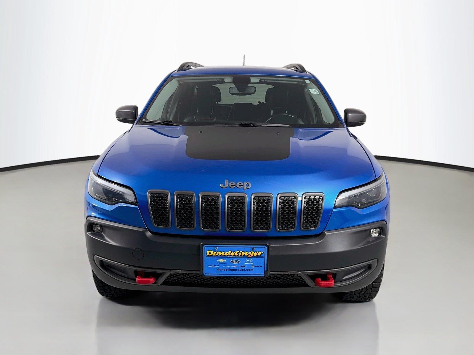 Used 2019 Jeep Cherokee Trailhawk with VIN 1C4PJMBX2KD289665 for sale in Cohasset, Minnesota