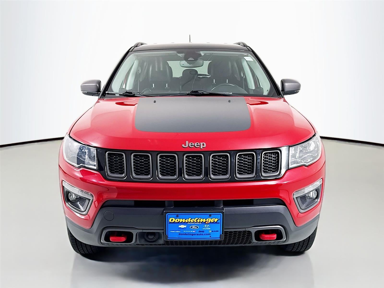 Used 2021 Jeep Compass Trailhawk with VIN 3C4NJDDB6MT508911 for sale in Cohasset, Minnesota