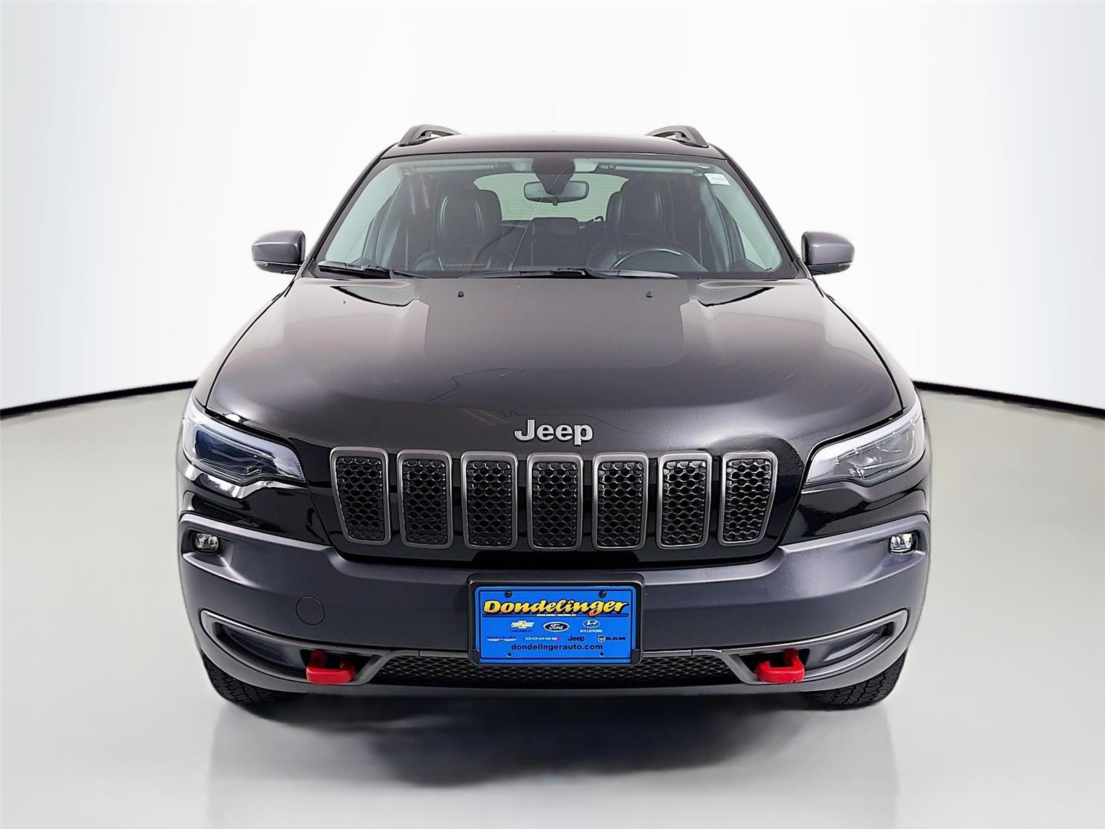 Used 2020 Jeep Cherokee Trailhawk with VIN 1C4PJMBX7LD582625 for sale in Cohasset, Minnesota
