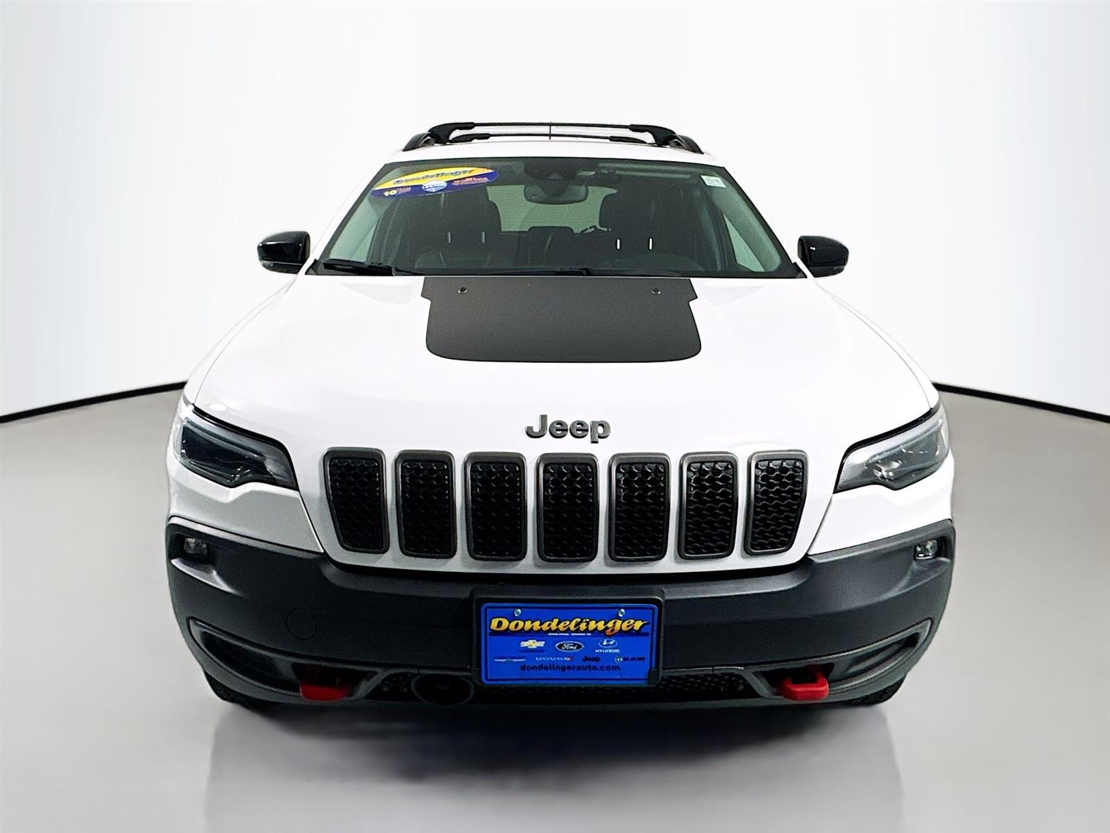 Used 2022 Jeep Cherokee Trailhawk with VIN 1C4PJMBX4ND502975 for sale in Cohasset, Minnesota