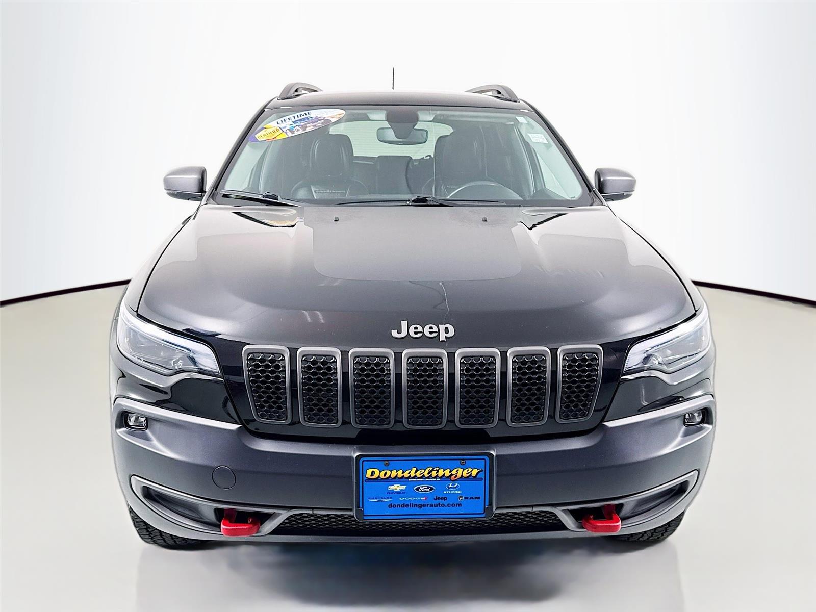 Used 2020 Jeep Cherokee Trailhawk with VIN 1C4PJMBN2LD616081 for sale in Cohasset, Minnesota
