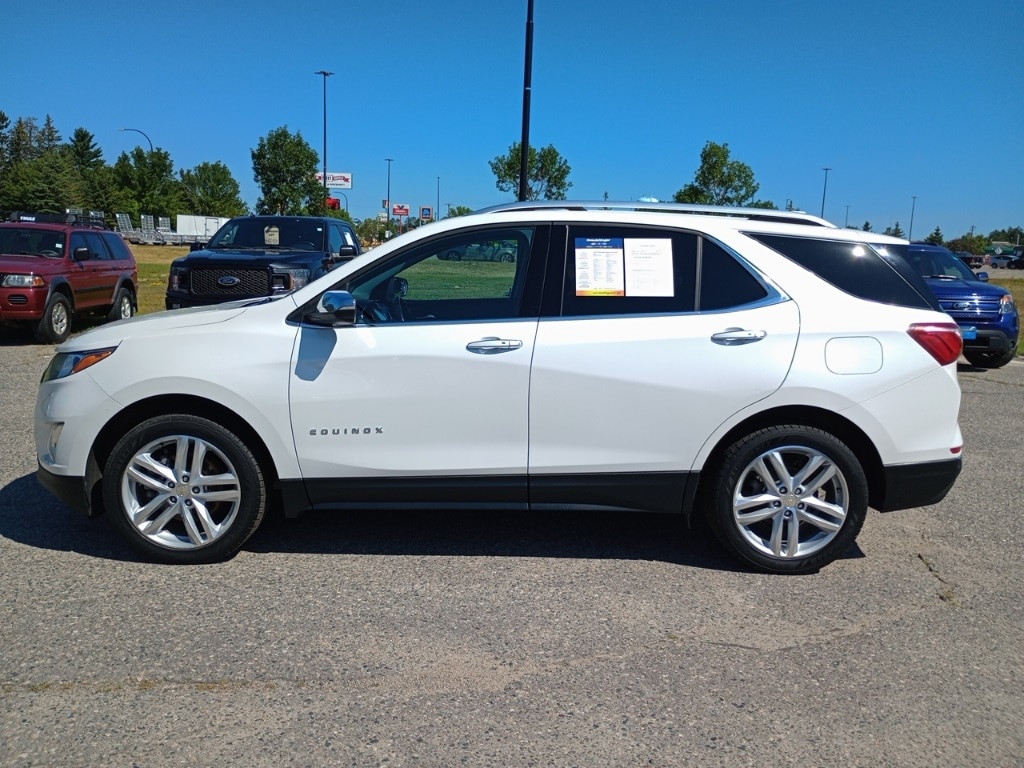 Used 2019 Chevrolet Equinox Premier with VIN 2GNAXYEX2K6218799 for sale in Grand Rapids, MN