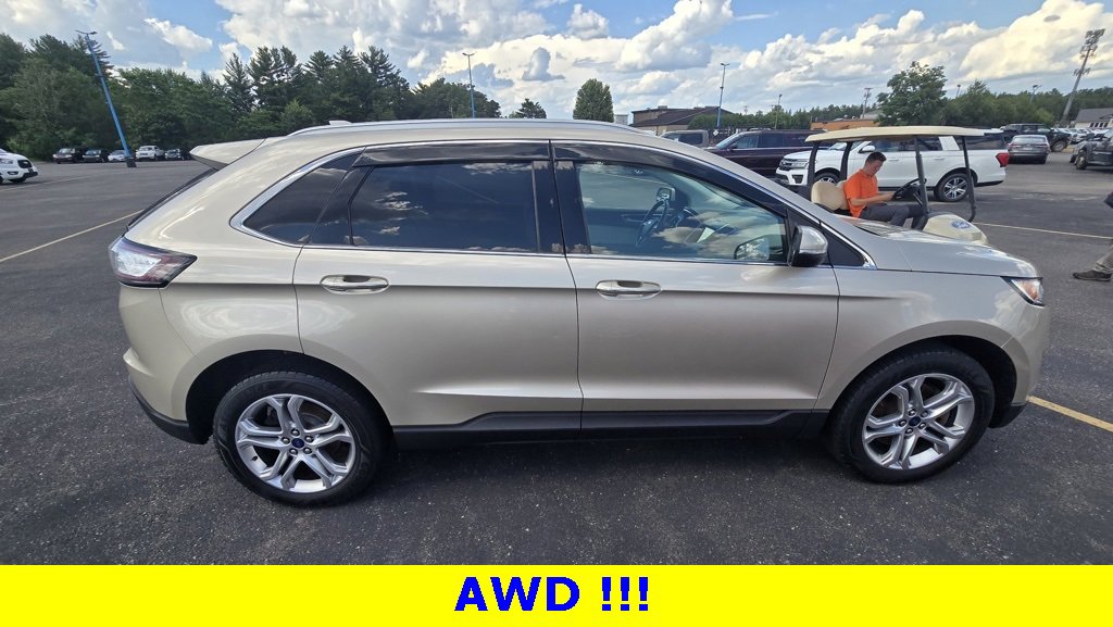 Used 2018 Ford Edge Titanium with VIN 2FMPK4K97JBB89060 for sale in Wisconsin Rapids, WI