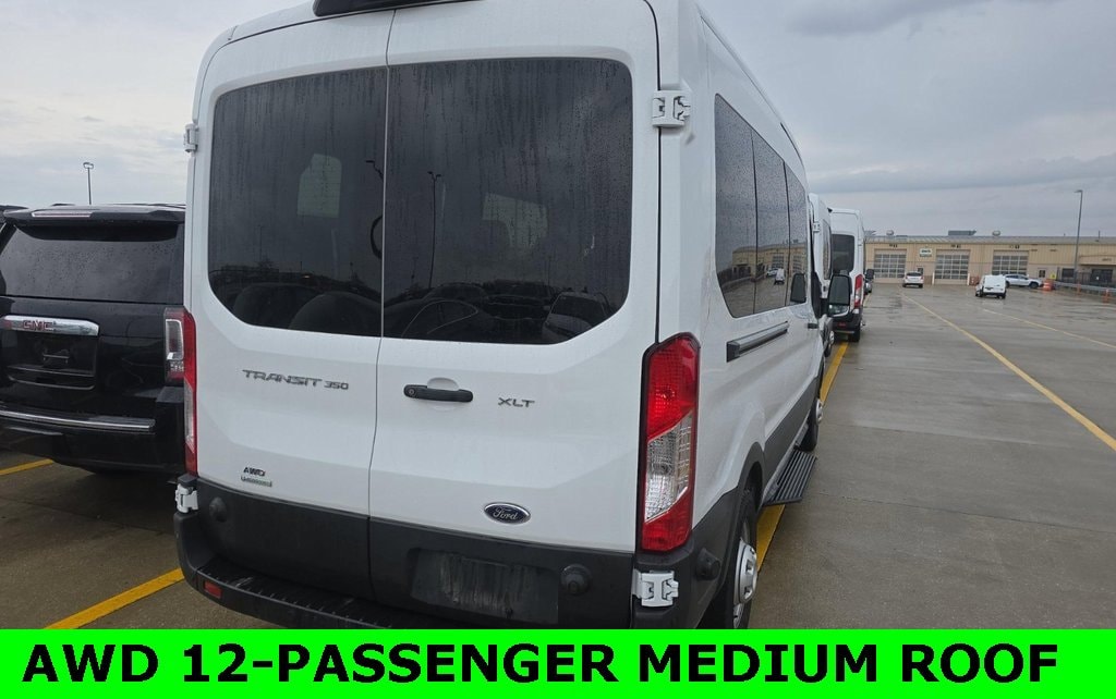 Used 2024 Ford Transit Passenger Wagon XLT T-350 148 Med Roof XLT AWD