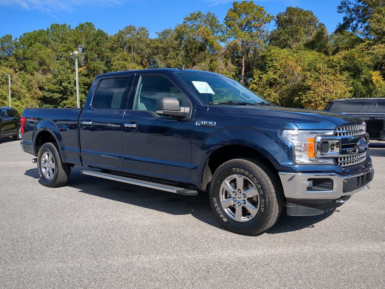 Used 2020 Ford F-150 XLT with VIN 1FTFW1E45LFA37315 for sale in Ravenel, SC