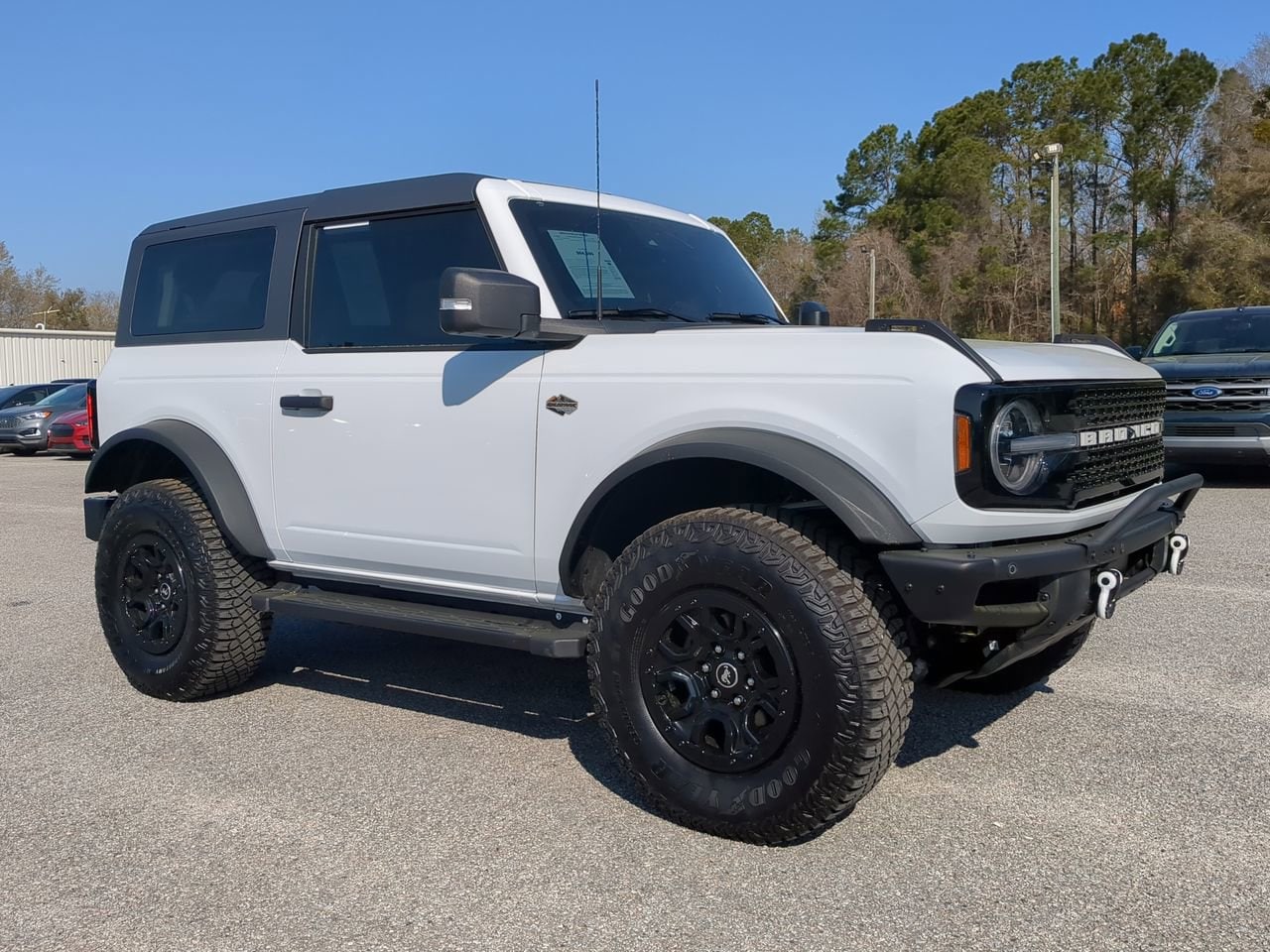 Used 2023 Ford Bronco 2-Door Wildtrak with VIN 1FMDE5CP4PLA84529 for sale in Ravenel, SC