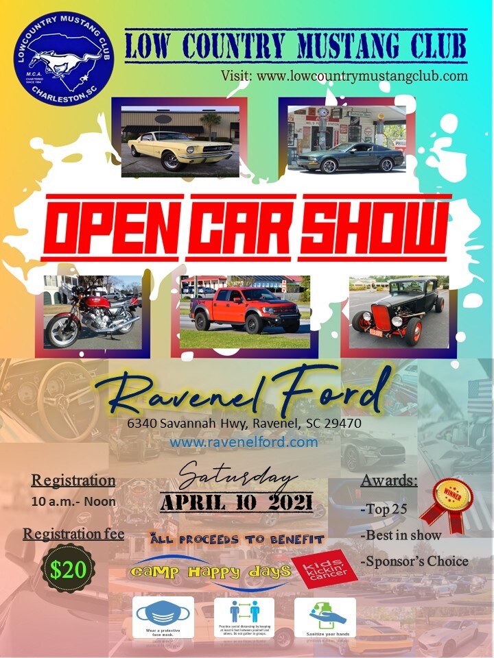Open Car Show Ravenel Ford Inc.