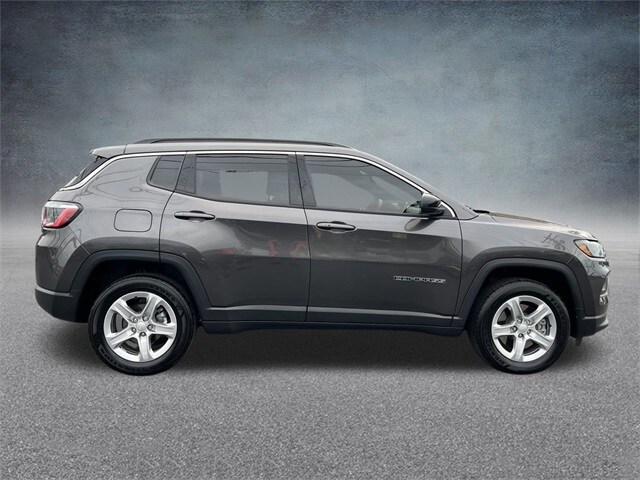 Certified 2024 Jeep Compass Latitude with VIN 3C4NJDBN9RT583218 for sale in Fox Lake, IL