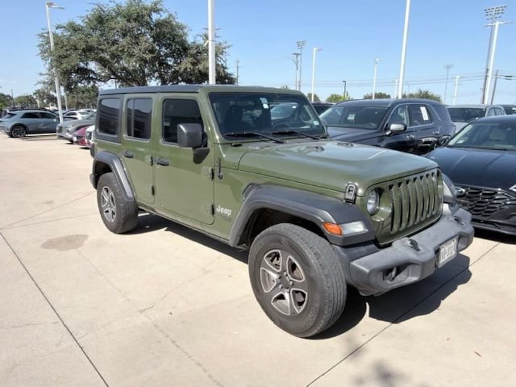 Used 2020 Jeep Wrangler Unlimited Sport S 4x4 SUV