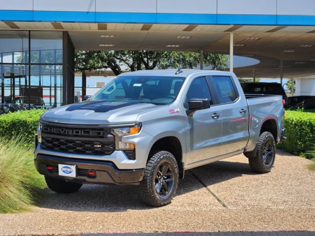 New 2026 Chevrolet Silverado 1500 Custom Trail Boss Truck Crew Cab