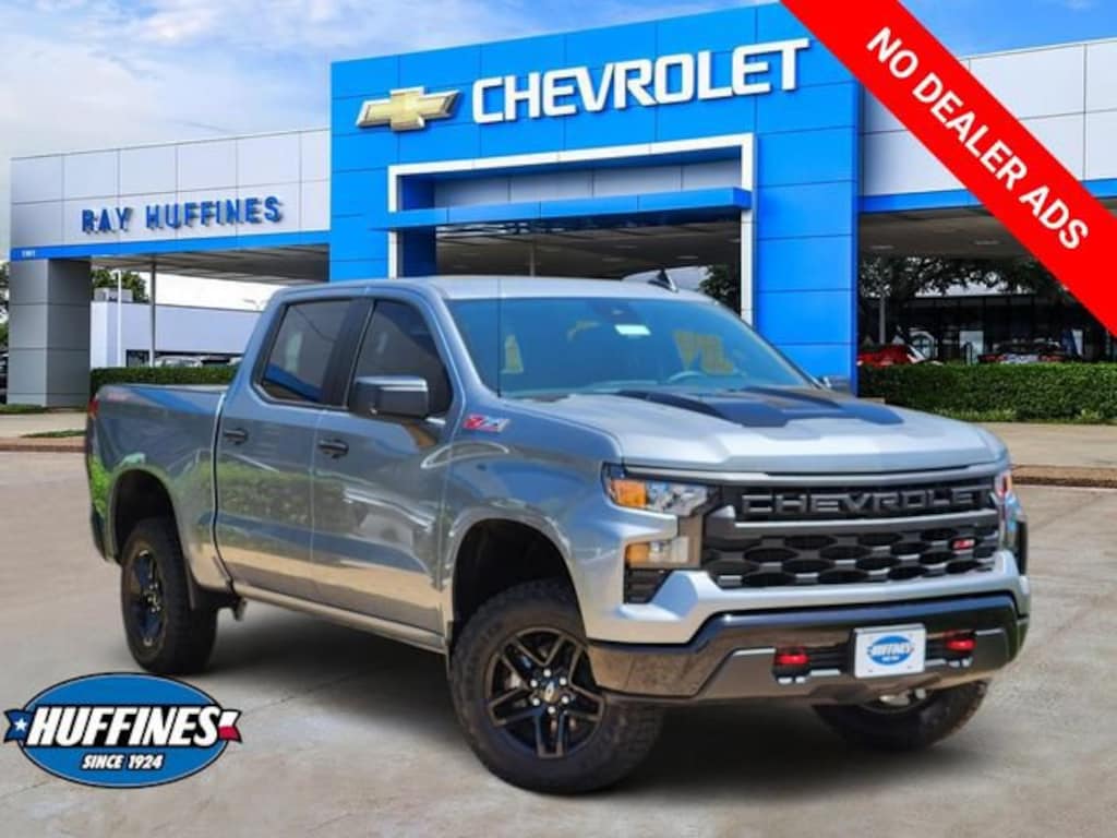New 2026 Chevrolet Silverado 1500 Custom Trail Boss Truck Crew Cab