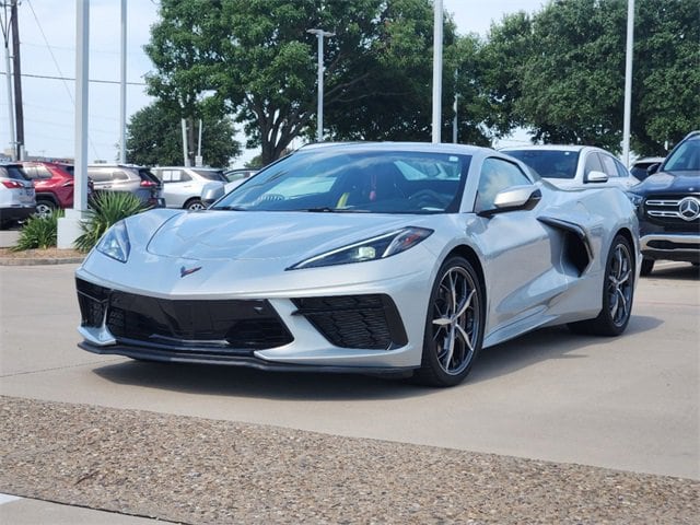 Certified 2022 Chevrolet Corvette 3LT with VIN 1G1YC3D40N5125043 for sale in Plano, TX