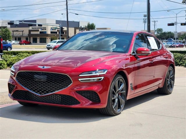 Used 2023 GENESIS G70 Standard with VIN KMTG54TE8PU113441 for sale in Plano, TX