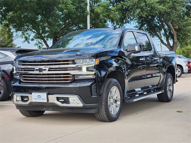 Certified 2022 Chevrolet Silverado 1500 Limited High Country with VIN 3GCUYHED1NG116976 for sale in Plano, TX