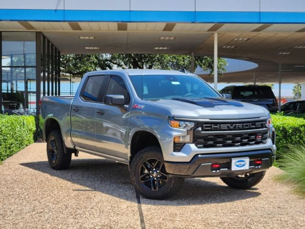 New 2026 Chevrolet Silverado 1500 Custom Trail Boss Truck Crew Cab