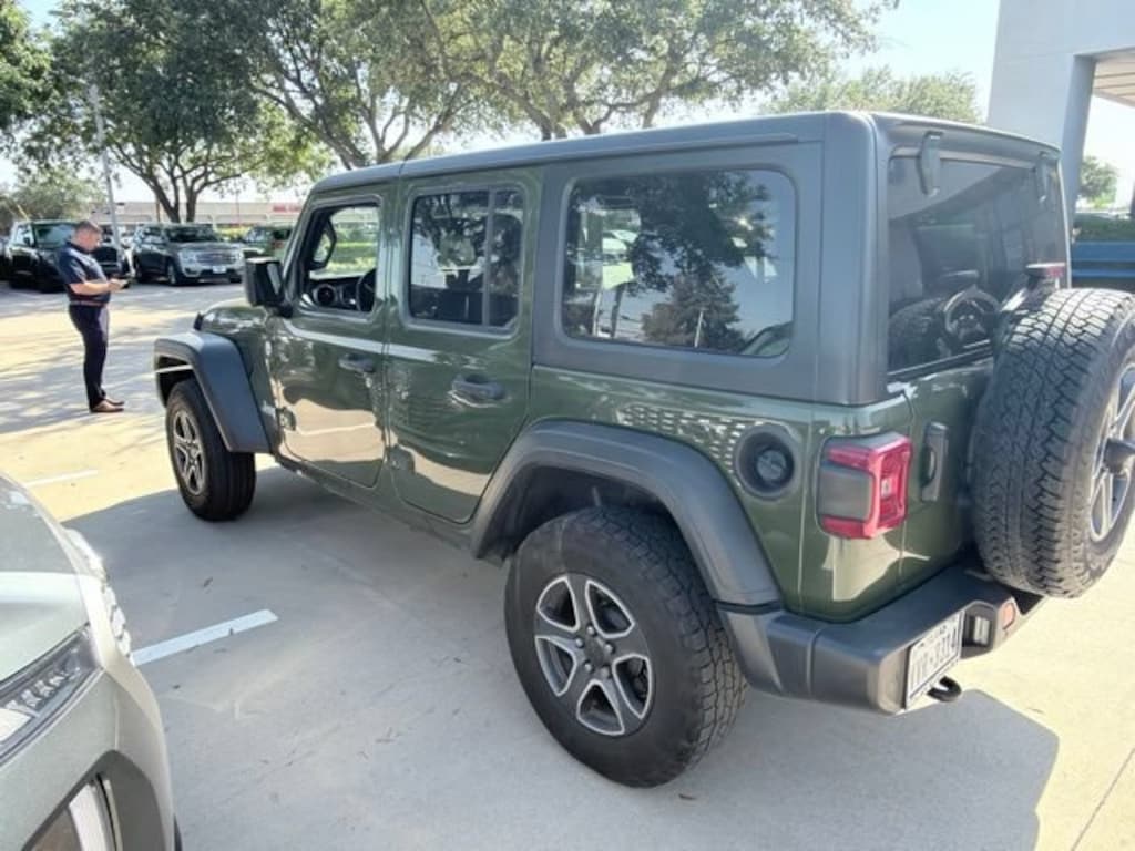 Used 2020 Jeep Wrangler Unlimited Sport S 4x4 SUV