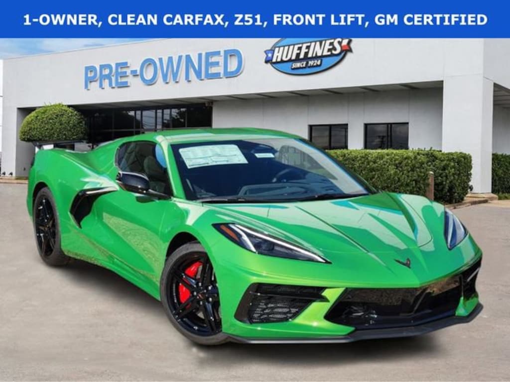 Certified 2026 Chevrolet Corvette Stingray 3LT Coupe