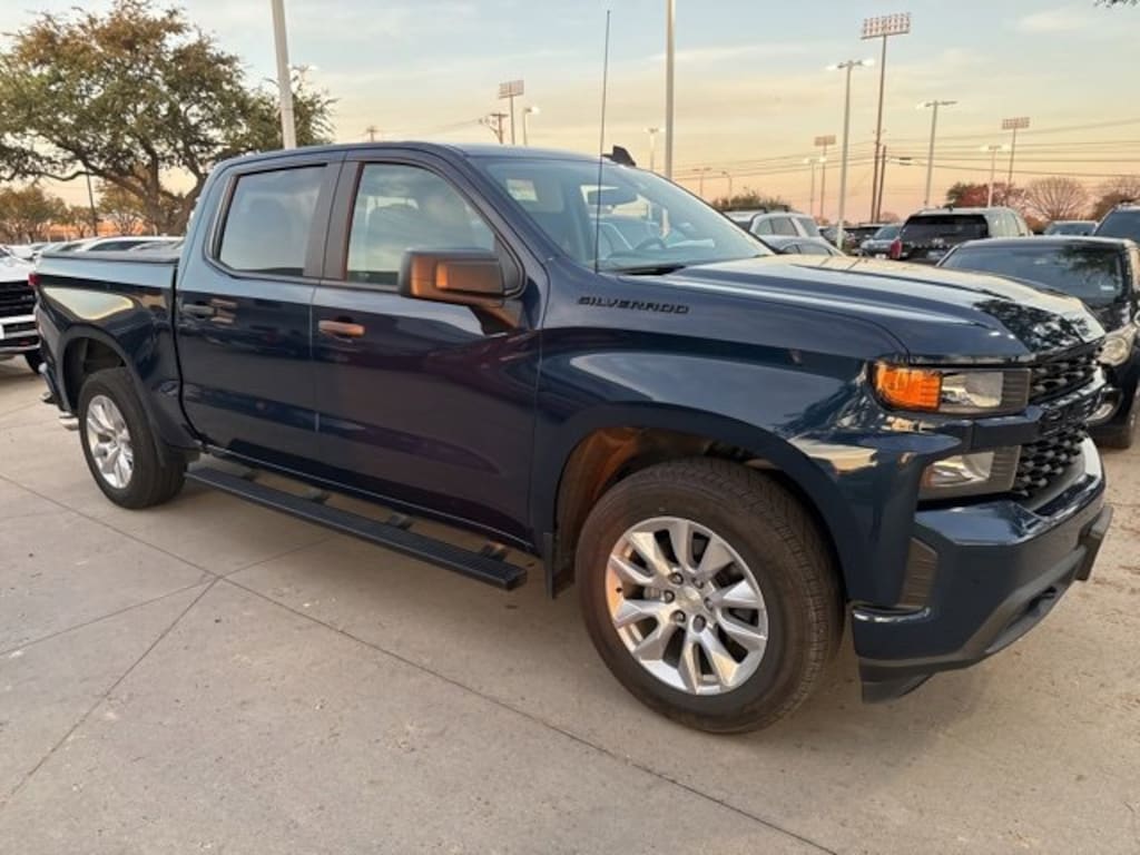 Used 2021 Chevrolet Silverado 1500 Custom Truck Crew Cab