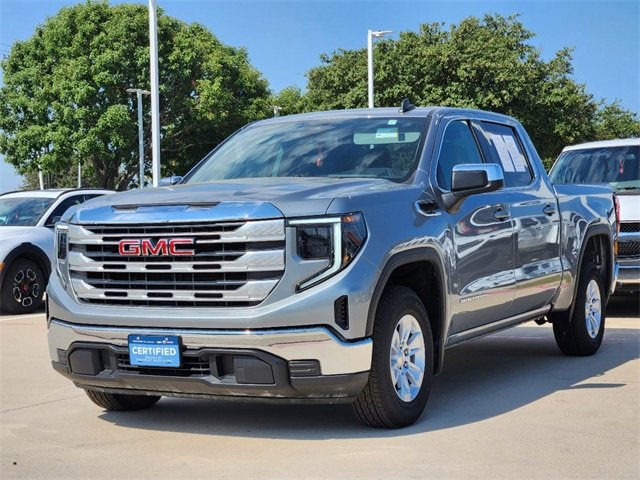 Certified 2024 GMC Sierra 1500 SLE with VIN 1GTPHBEK4RZ160128 for sale in Plano, TX