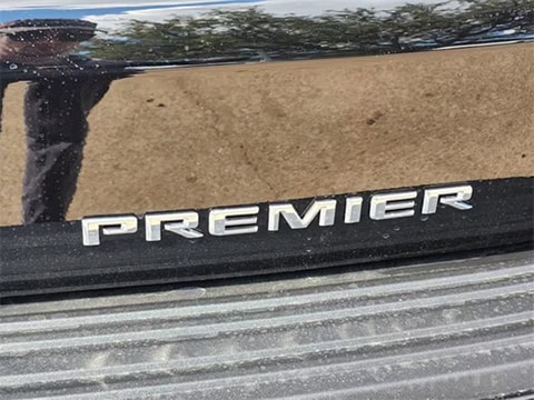 black 2026 Chevrolet Tahoe Premier trim SUV parked at the Huffines Chevrolet Plano dealership in Plano, TX