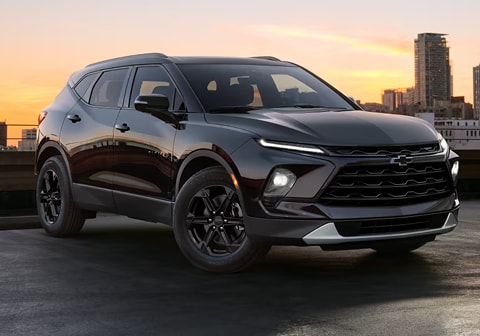 black 2026 Chevrolet Blazer SUV
