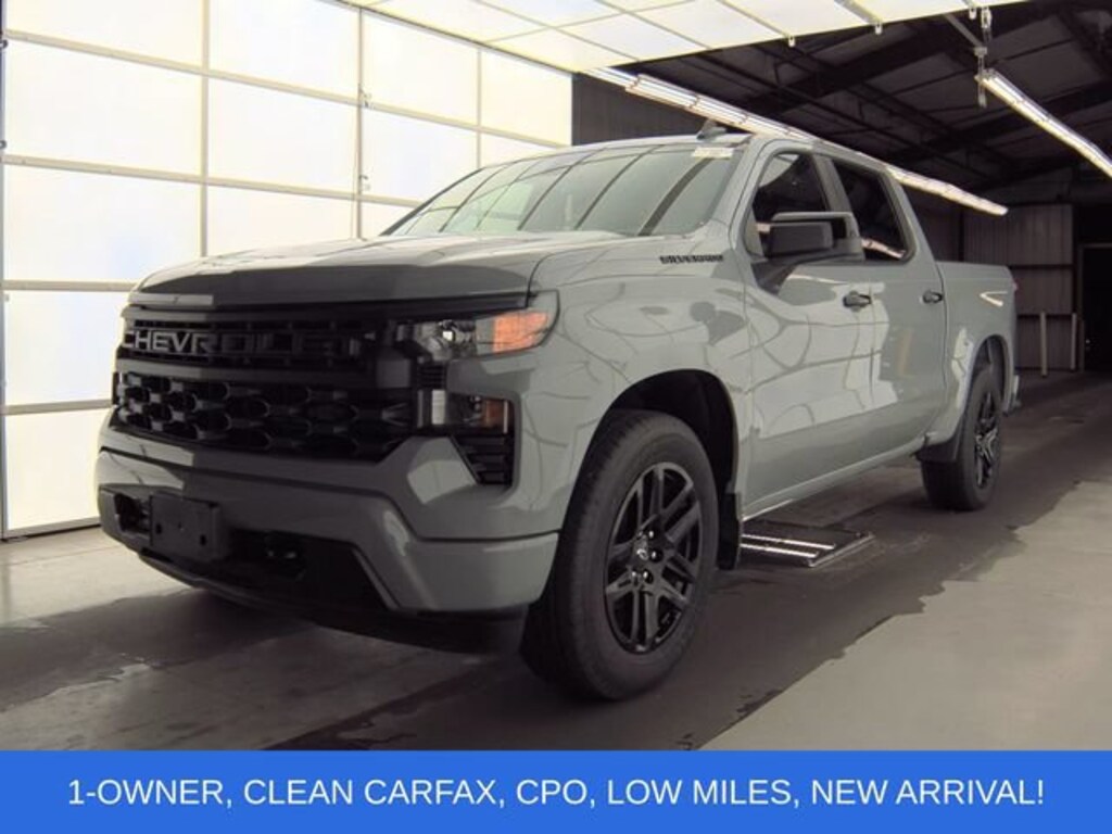 Used 2024 Chevrolet Silverado 1500 Custom Truck Crew Cab