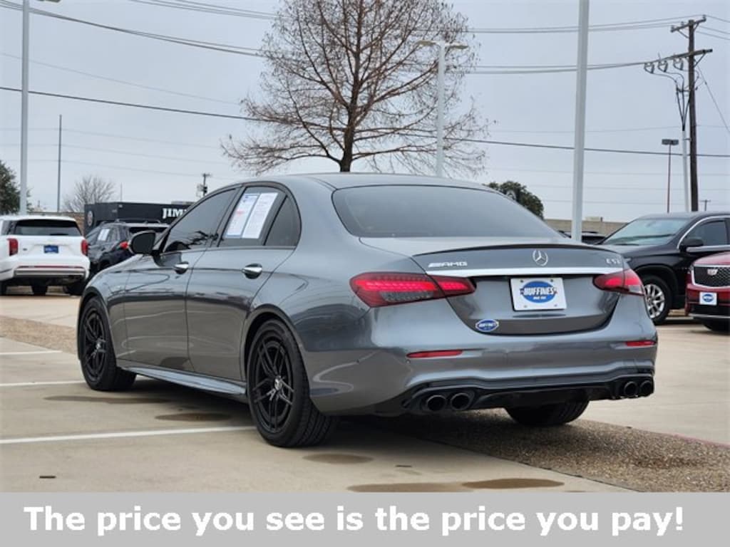 Used 2022 Mercedes-Benz E-Class AMG E 53 Sedan
