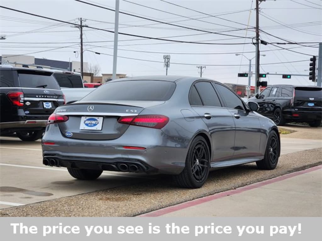 Used 2022 Mercedes-Benz E-Class AMG E 53 Sedan