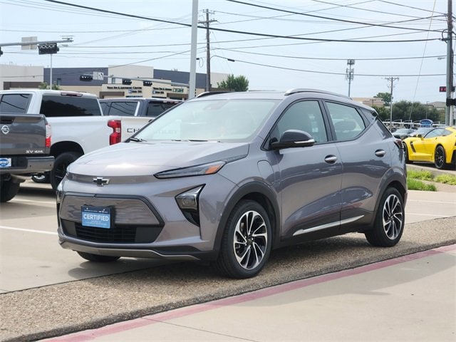 Certified 2022 Chevrolet Bolt EUV Premier with VIN 1G1FZ6S05N4133362 for sale in Plano, TX
